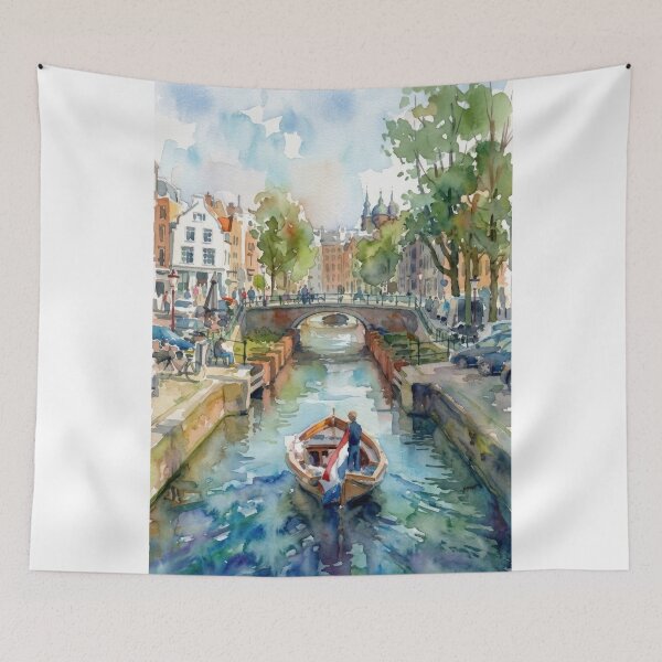 Item preview, Amsterdam Canal Boat designed and sold by caracatita75.