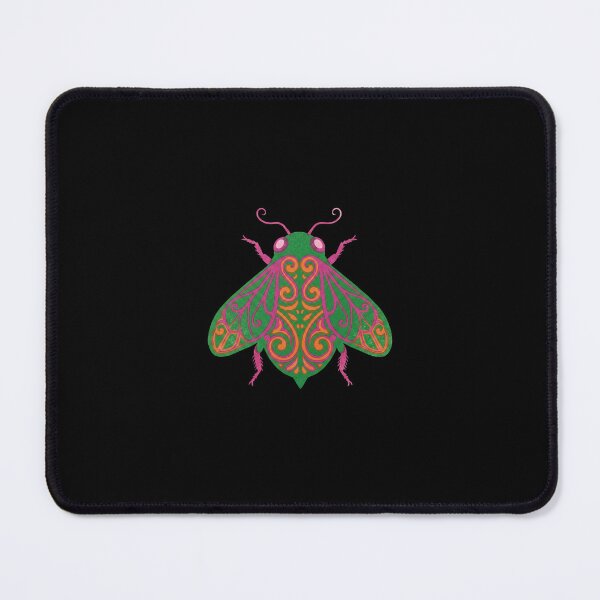 Item preview, Pink and Green Magic Moth - Psychedelic Decal designed and sold by 21 Tulips.