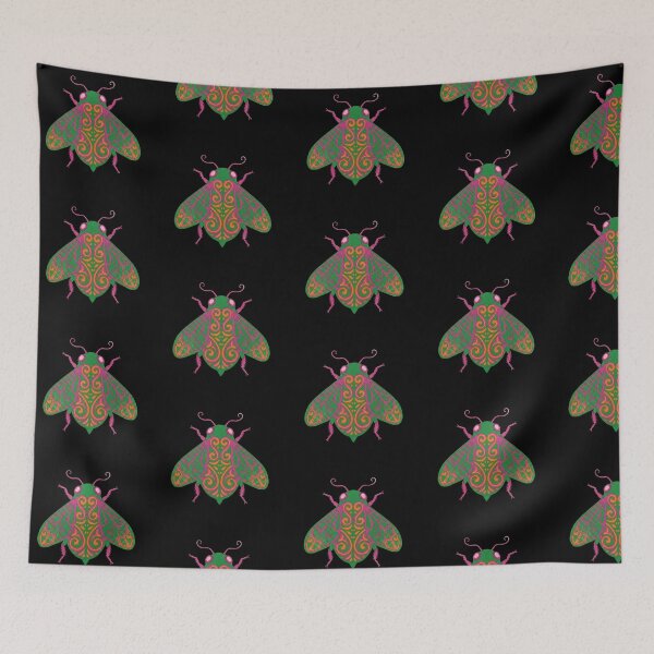 Item preview, Pink and Green Magic Moth - Psychedelic Decal designed and sold by 21 Tulips.