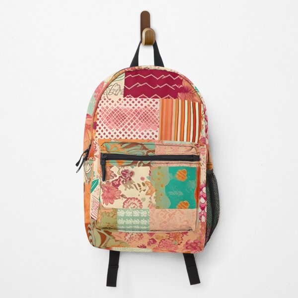 Item preview, Candy Bloom Floral Patchwork Pattern designed and sold by Hashola Designs.