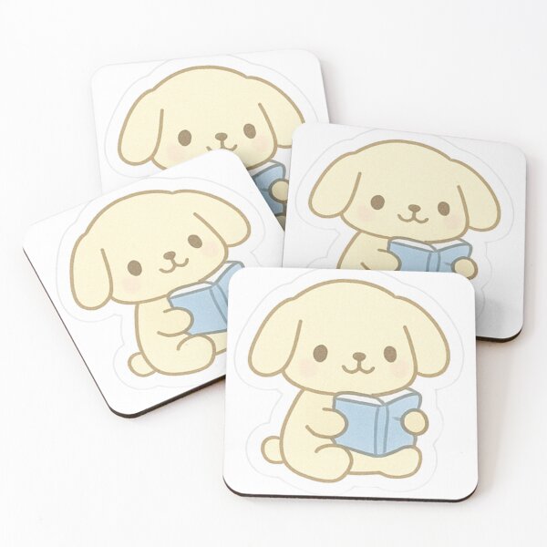 Item preview, Yellow Bunny Cute Sticker – Soft Pastel Kawaii Style designed and sold by designpgigi.