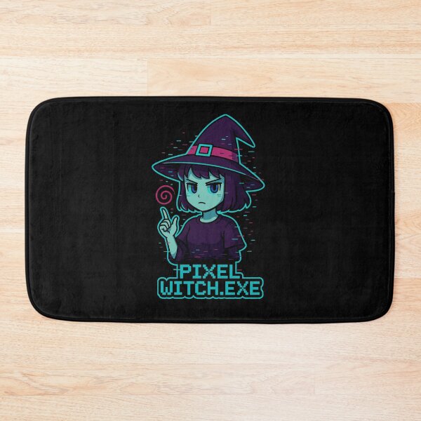 Item preview, Pixel Witch.exe – Neon Glitch Sorcery designed and sold by JupiterGlitchEmpire.