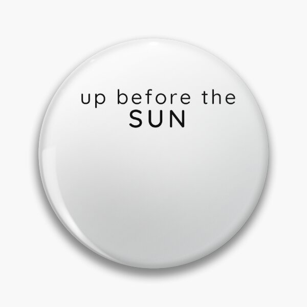 Item preview, Up Before the Sun – Minimal Morning Routine Typography designed and sold by Lynn Creates.