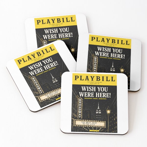 Item preview, Broadway Playbill Style Poster – “Wish You Were Here” Theatre Print designed and sold by Studio Ovation.