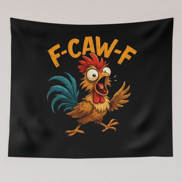 Item preview, Loud Screaming Chicken Cartoon Chaos designed and sold by SiarheiYur.