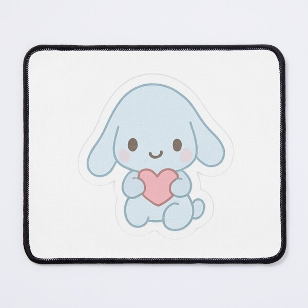 Item preview, Blue Bunny Cute Sticker – Soft Pastel Kawaii Style designed and sold by designpgigi.
