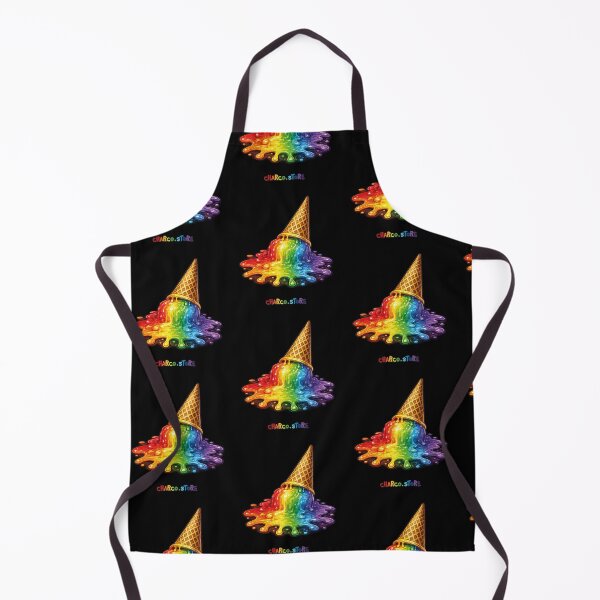Item preview, Pride | Rainbow Melt Ice Cream – Dripping Dessert Art designed and sold by Charco.Store – Bold Expressive Graphics & Alt Streetwear Art.