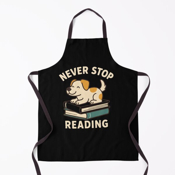 Item preview, Cute Dog Book Lover Never Stop Reading designed and sold by SiarheiYur.