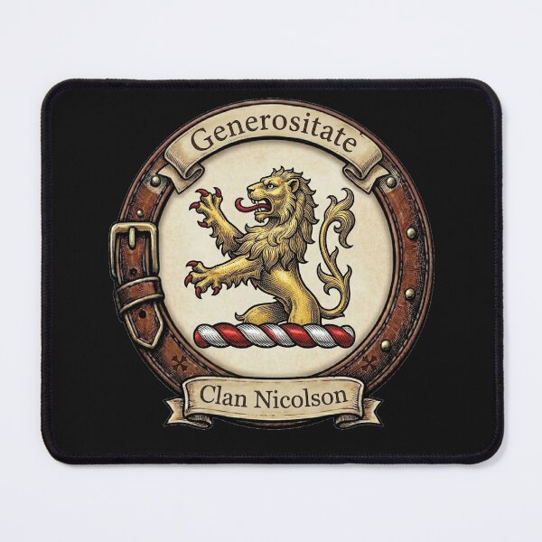 Item preview, Clan Nicolson Crest designed and sold by BagTown Clans.