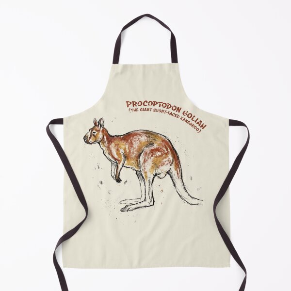 Item preview, The Giant Short-Faced Kangaroo: Procoptodon Goliah Megafauna Print designed and sold by FreiherrPK.