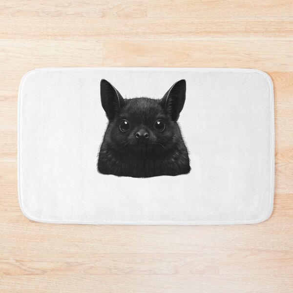 Item preview, Black Baby Bat Minimal Dark Aesthetic Portrait designed and sold by SiarheiYur.