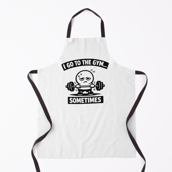 Item preview, I Go To The Gym Sometimes Funny Shirt – Lazy Workout Humor Fitness T-Shirt designed and sold by fadouades.