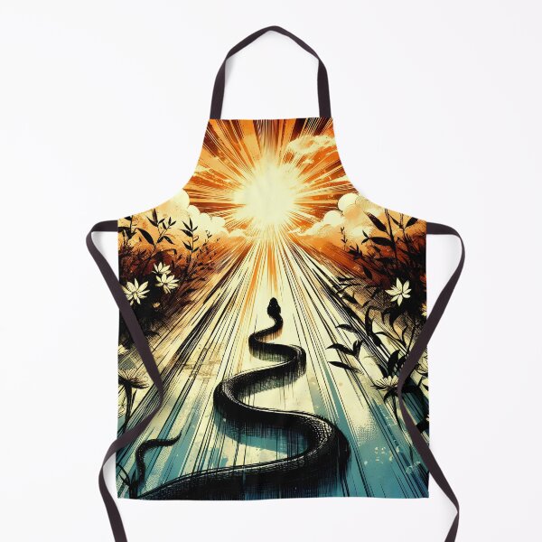 Item preview, Perspective Depth Snake, Ai Generated Art designed and sold by ACC .