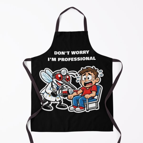 Item preview, Don’t Worry, I’m a Professional – Mosquito Doctor Meme designed and sold by TitanGiggle .