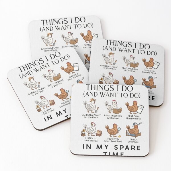 Item preview, Funny Things I Do In My Spare Time Chicken Lover Hobbyist designed and sold by artistezone.