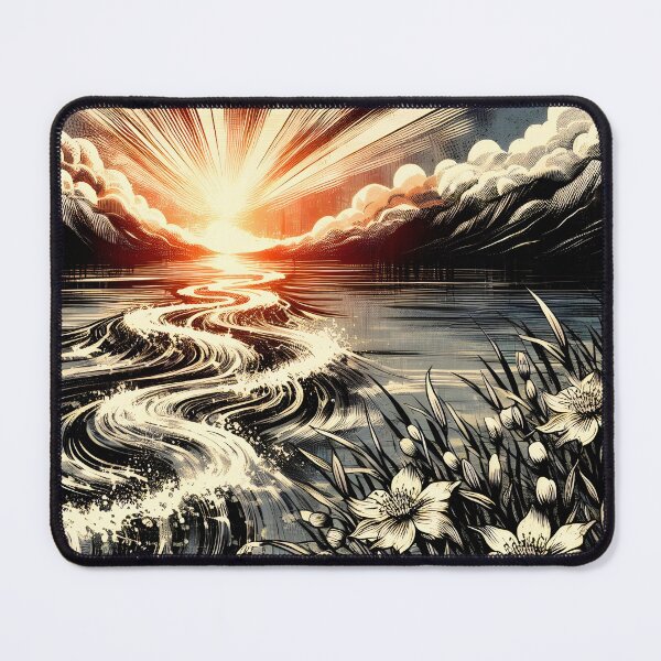Item preview, Perspective Depth Ripple, Ai Generated Art, Ai Generated Art designed and sold by ACC .