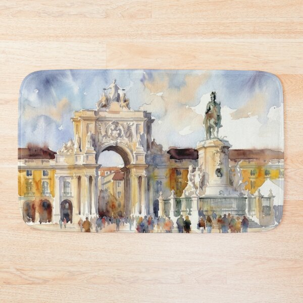 Item preview, Plaza del Comercio de Lisboa designed and sold by caracatita75.