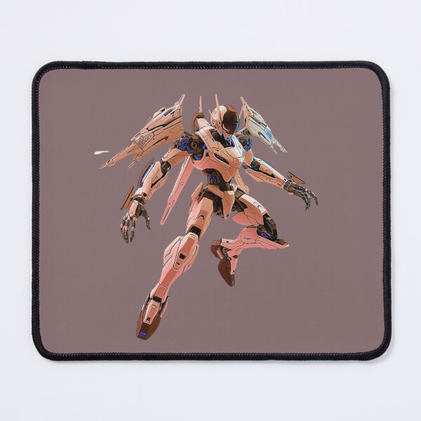 Item preview, Futuristic Golden Mecha Angel - Cyberpunk Android Warrior with Wings. designed and sold by LunaPrintCo.