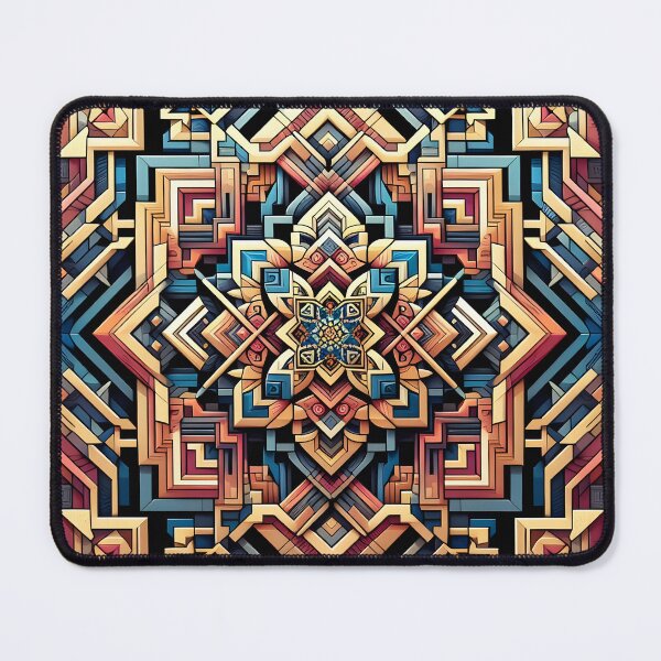 Item preview, Art Deco Geometric Mandala Abstract Pattern Art designed and sold by Apex Designs.