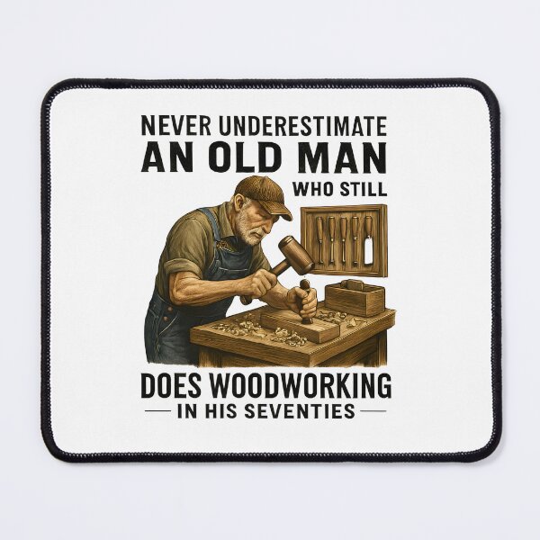 Item preview, Vintage Woodworker Craftsmanship Old Master designed and sold by SiarheiYur.