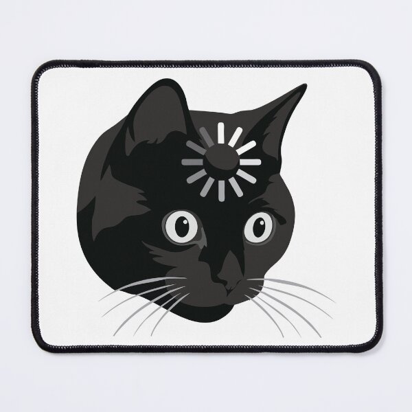 Item preview, Cat Loading Meme designed and sold by AbsoluteHype.