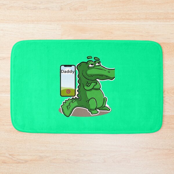 Item preview, Grumpy Crocodile Ignoring Dad's Call – Funny Illustration T-Shirt designed and sold by TitanGiggle .