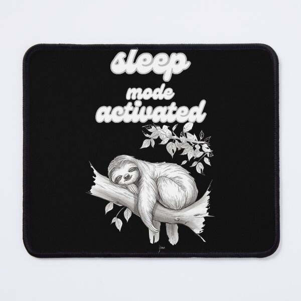 Item preview, Sleep Mode Activated Cute Sloth Relaxing Design designed and sold by Snedsdigital.