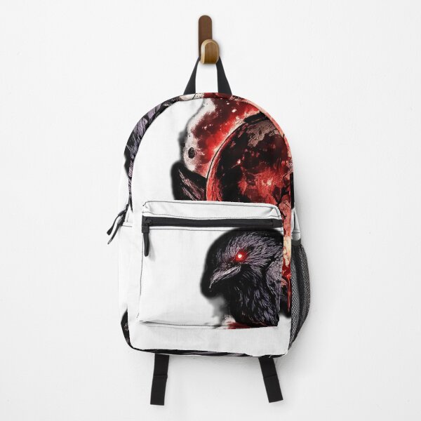 Item preview, A Sinister Crow Perched On a Cracked Moon. designed and sold by grandhub.