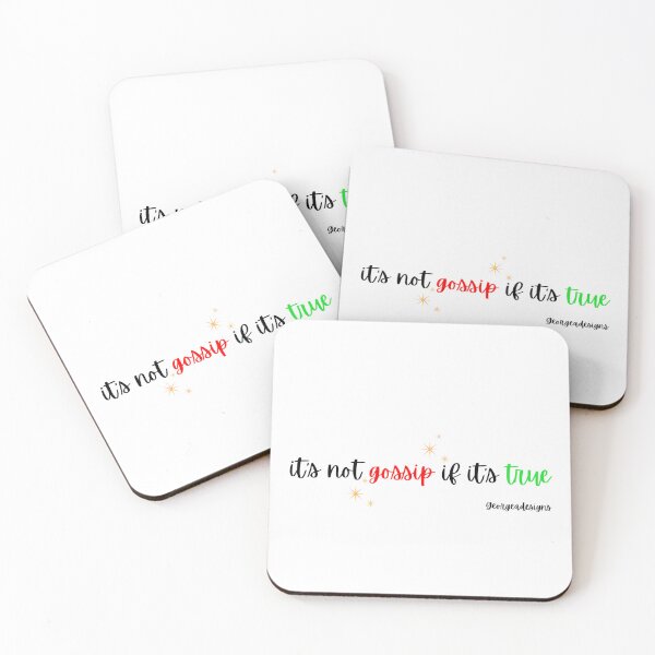 Item preview, It's not gossip if it's true designed and sold by GeorgeADesigns.