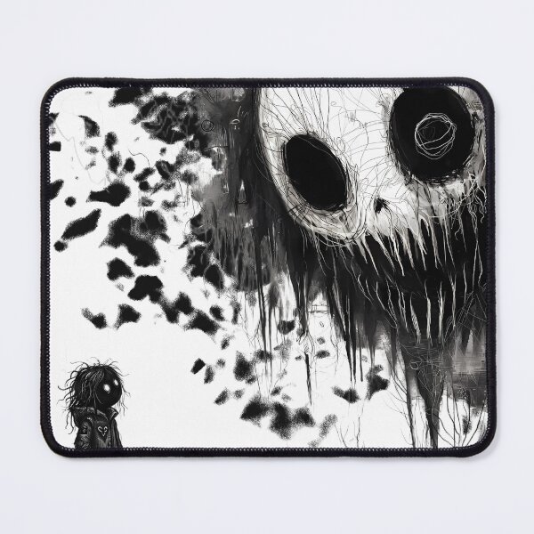 Item preview, Gothic Oogie Boogie Monster Art - Creepy Cute Skeletal Plush designed and sold by kitastylish.