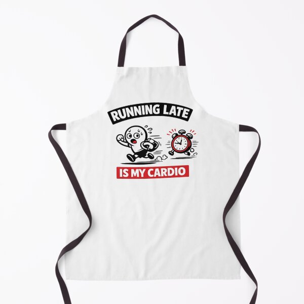 Item preview, Running Late Is My Cardio Funny Shirt – Relatable Humor Workout T-Shirt designed and sold by fadouades.