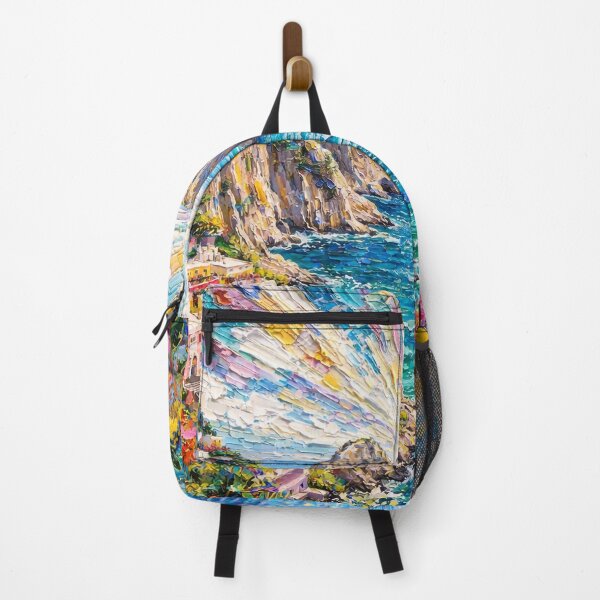 Item preview, Capri Coast Seascape Oil Painting designed and sold by McZerrill.