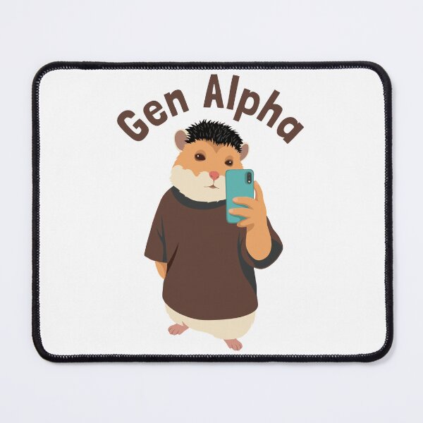 Item preview, Gen Alpha Hamster Meme designed and sold by AbsoluteHype.