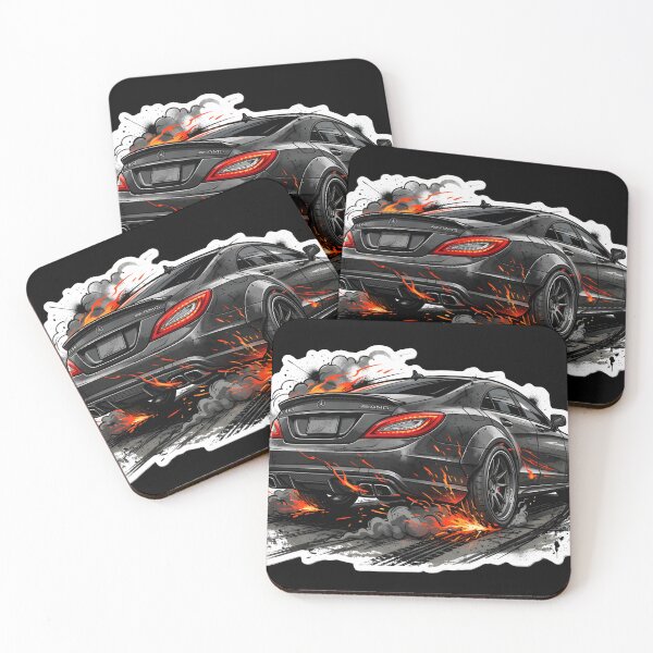 Item preview, Mercedes CLS 63 AMG Drift Fire Edition designed and sold by GlitchRaven.