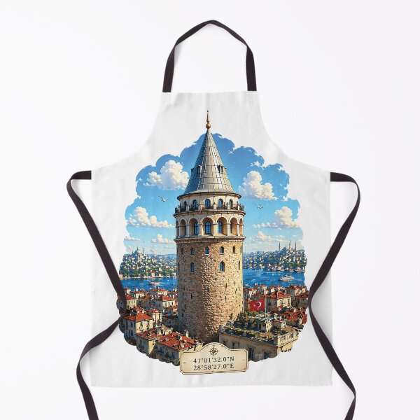 Item preview, Copy of Historic Galata Tower Istanbul Cityscape designed and sold by AmJoJoe.