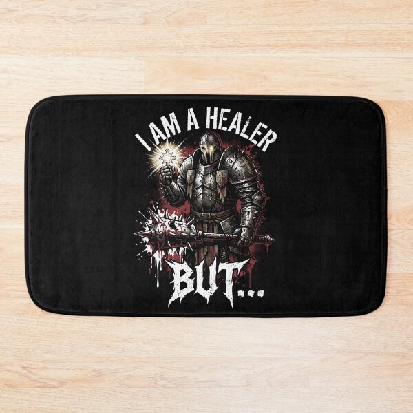 Item preview, I Am A Healer BUT Funny Cleric Paladin RPG Tabletop Knight Gamer designed and sold by Fenay Designs.