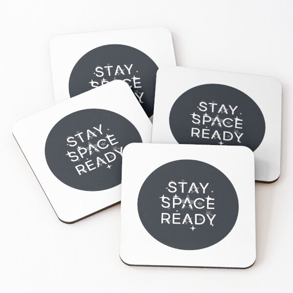 Item preview, Stay Space Ready Minimal Cosmic Design | Space Motivation Quote Aesthetic designed and sold by Altair_.