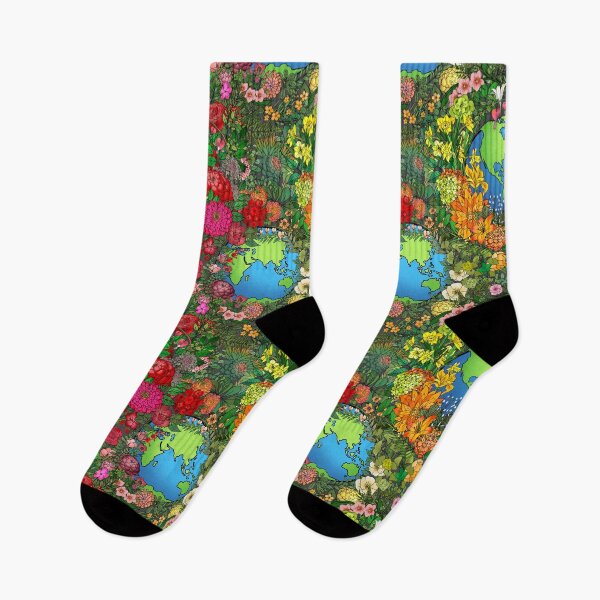 Item preview, Global Earth Botanic Garden designed and sold by IrishVikingDesigns.