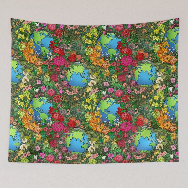 Item preview, Global Earth Botanic Garden designed and sold by IrishVikingDesigns.