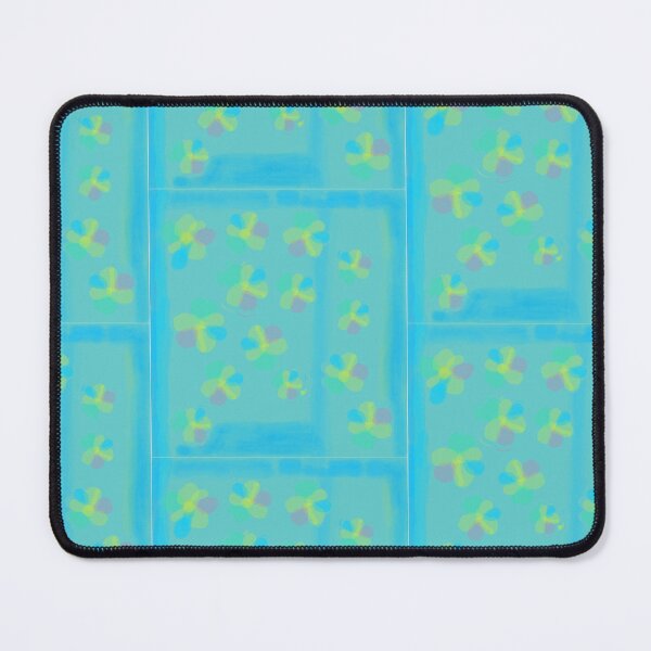 Item preview, Pastel Four-Leaf Blooms on Aqua designed and sold by The_Clock.