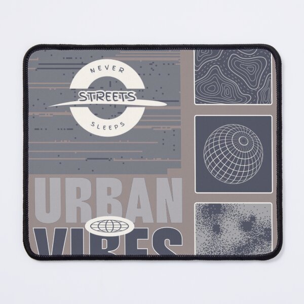 Item preview, Urban Vibes Streetwear — Never Sleeps Techwear Design designed and sold by TZAR WORKS.