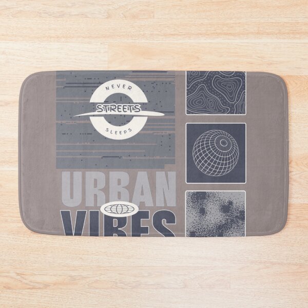 Item preview, Urban Vibes Streetwear — Never Sleeps Techwear Design designed and sold by TZAR WORKS.