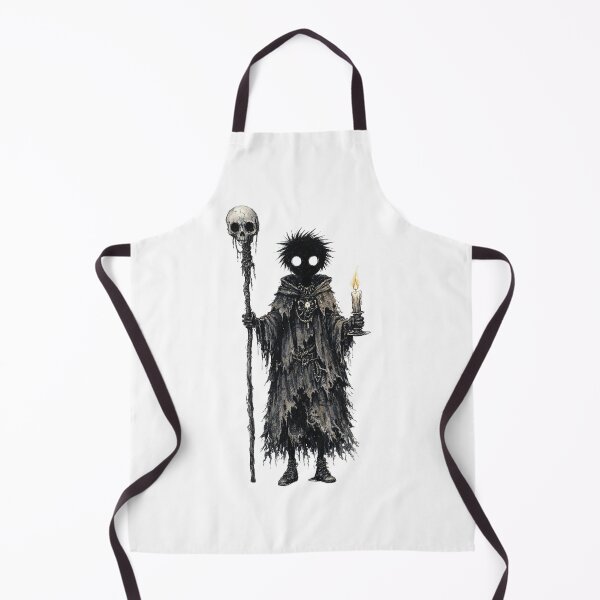 Item preview, Shadow Void Mage - Creepy Cute Gothic Necromancer Art designed and sold by kitastylish.