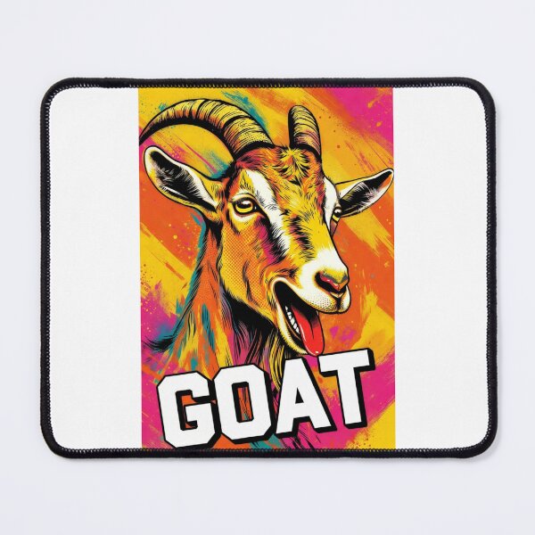 Item preview, GOAT. Greatest Of All Time. Funny Parody Design designed and sold by Moonrock Design.
