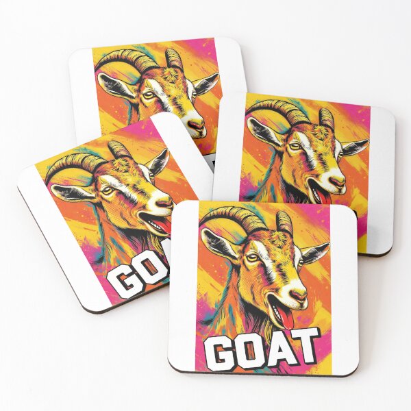 Item preview, GOAT. Greatest Of All Time. Funny Parody Design designed and sold by Moonrock Design.