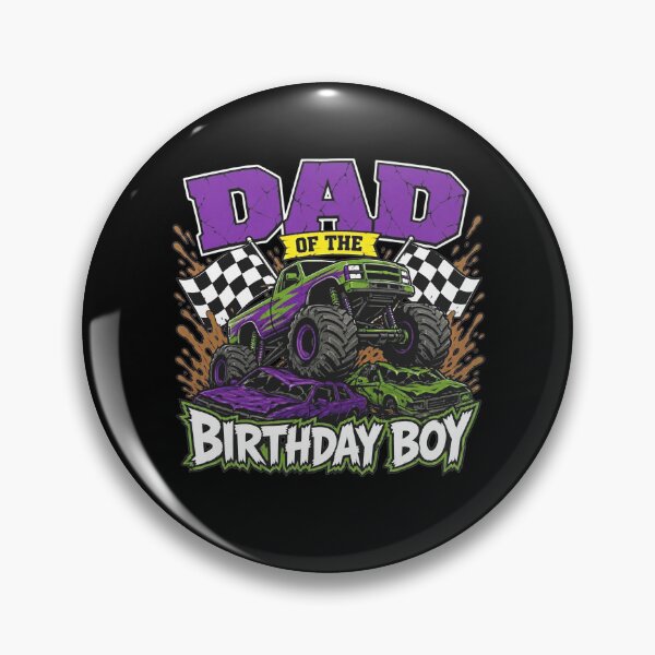 Item preview, Dad of The Birthday Boy Monster Truck Family Matching Party Cars designed and sold by clothesy7.