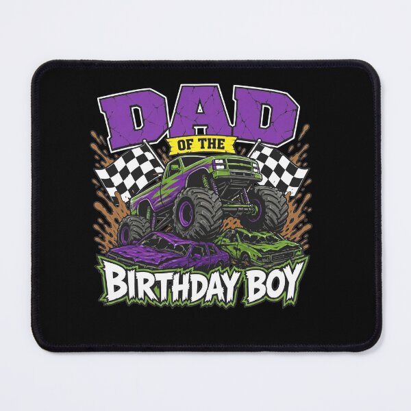 Item preview, Dad of The Birthday Boy Monster Truck Family Matching Party Cars designed and sold by clothesy7.