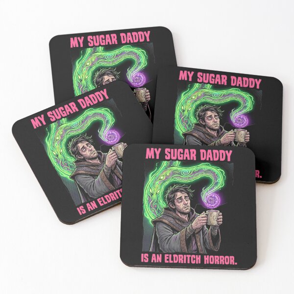 Item preview, My Sugar Daddy Is An Eldritch Horror Funny Warlock RPG designed and sold by Fenay Designs.