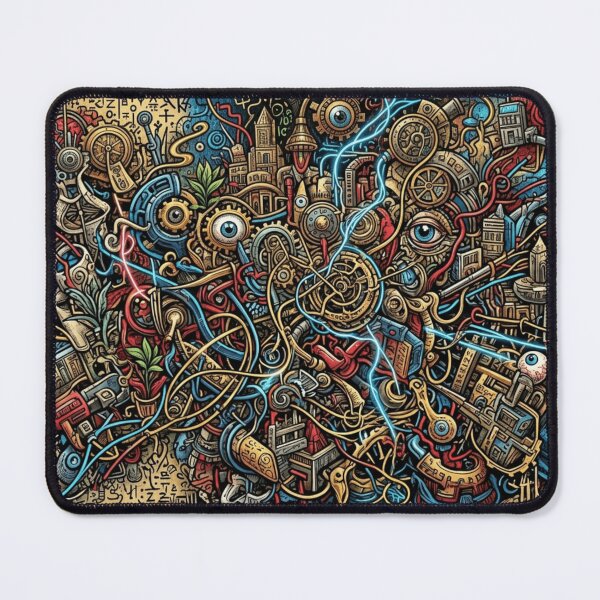 Item preview, Surreal Object Flow Pattern designed and sold by Imaginarium of Chaos falcon88 .
