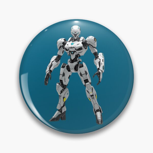 Artikelvorschau, Futuristic Robot Warrior - Sci-Fi Android Armor Design. entworfen und verkauft von LunaPrintCo.